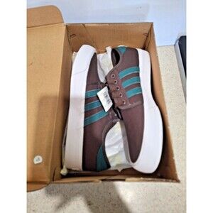 Adidas Originals Seeley XT Men's Skate Sneaker Green Brown Size 7 New in Box